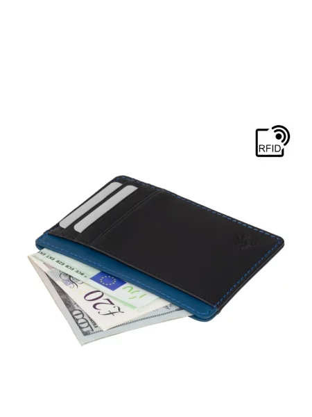 Кожаный кошелек Visconti черный