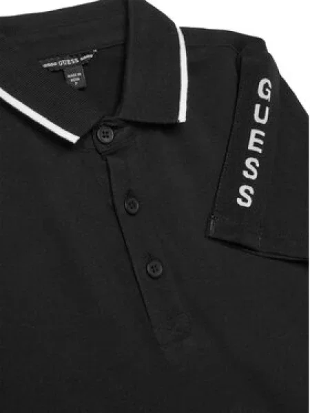 Polo majica Guess crna