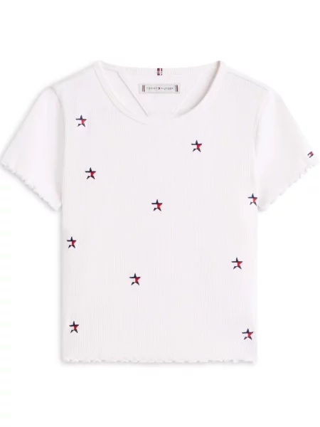 Tričko Tommy Hilfiger biela