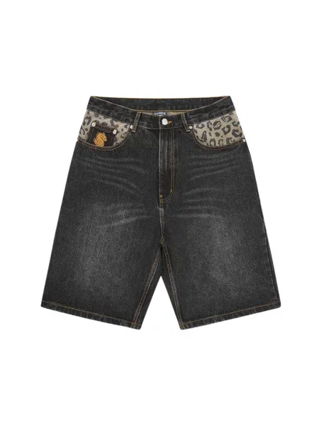 Szorty jeansowe dziecięce Billionaire Boys Club czarne