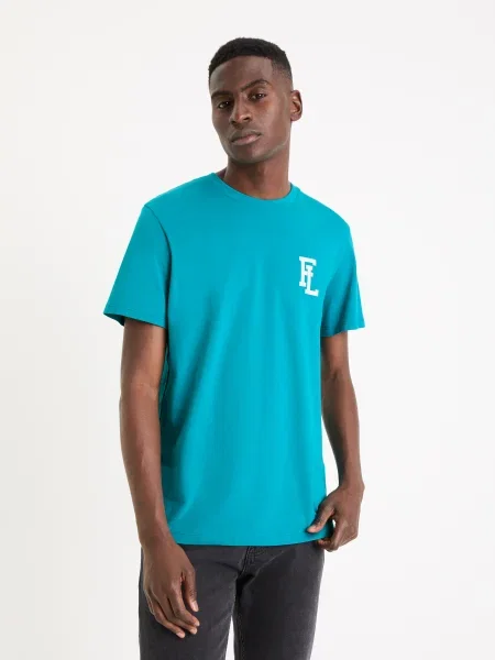 Tricou Celio albastru