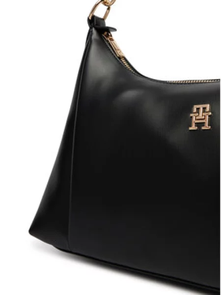 Torbica Tommy Hilfiger Th Essential Shoulder Bag crna