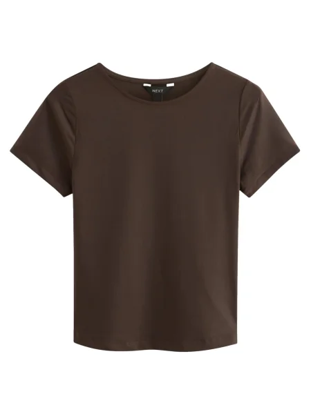 Next Tricou ciocolatiu