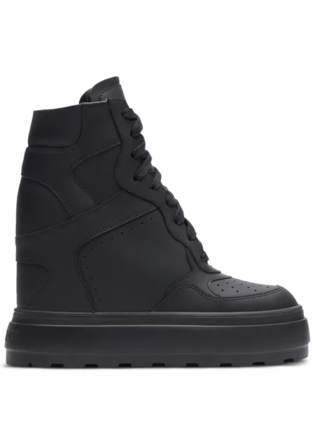 Sneakerși Casadei cu pană negru