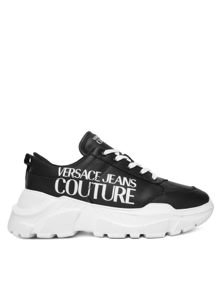 Sneakersy Versace Jeans Couture čierna