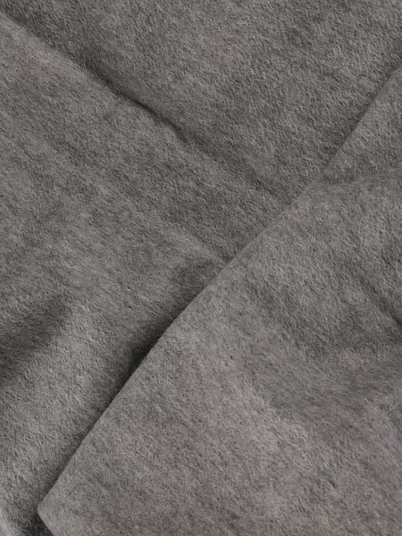 Fular Max Mara cu franjuri gri