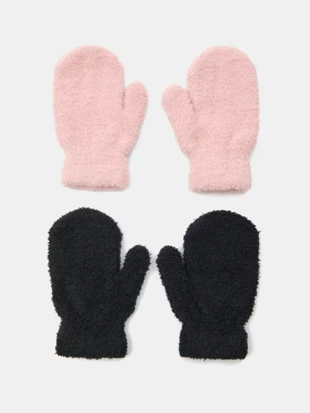 Sinsay Palčáky vyteplené fleecem 2 pack růžová