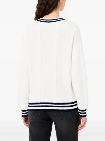 Pulover Iceberg cu dungi alb