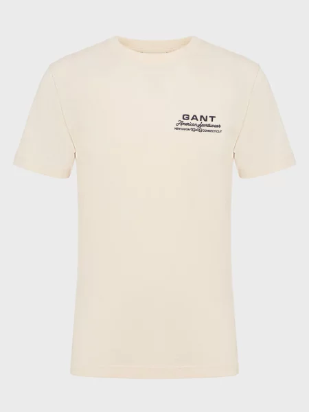 Футболка Gant біла