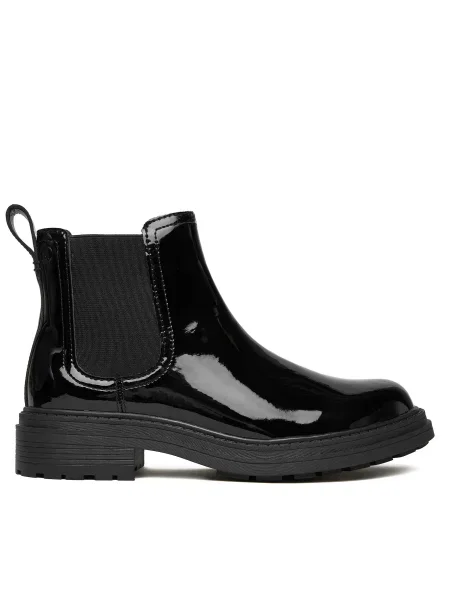 Členková obuv s elastickým prvkom Clarks Lane čierna