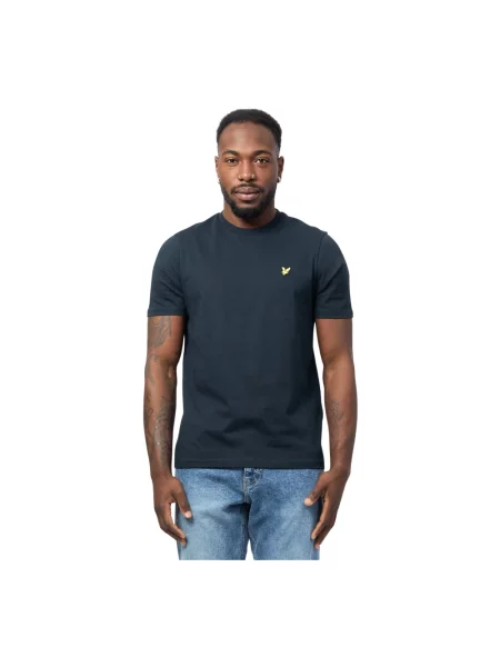 Koszulka Lyle & Scott klasyczna niebieska