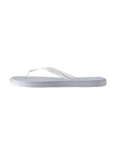 Next Flip-flops argintiu / transparent