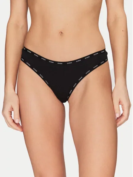 Guess Набір з 3 пар класичних трусів чорний