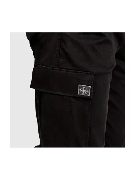 Calvin Klein Jeans nadrág fekete