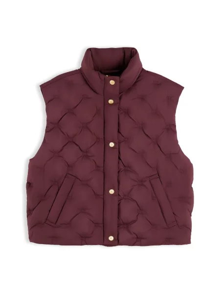 TOMMY HILFIGER Vestă vin roșu