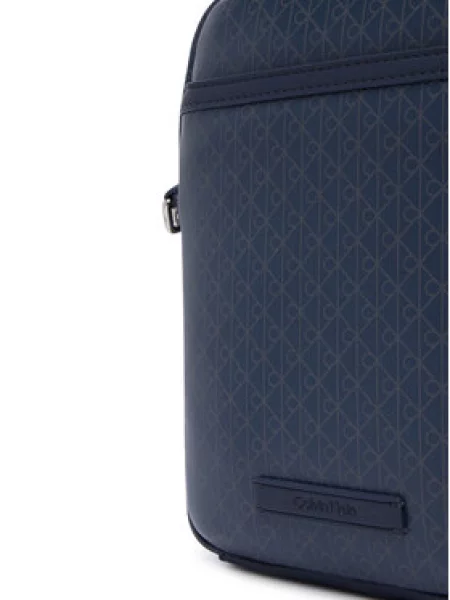 Calvin Klein Torba preko ramena tamno plava / kameno siva