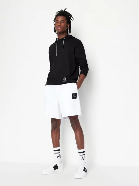 Armani Exchange Шорти повсякденні білий