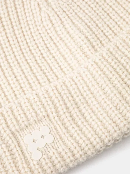 Кашемировая шапка Pangaia бежевая