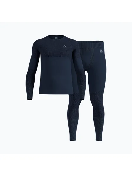 Set de lenjerie termică pentru bărbați ODLO Fundamentals Performance Warm dark sapphire