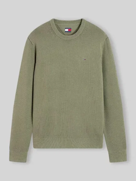 Tommy Jeans Sweter Zielony oliwkowy