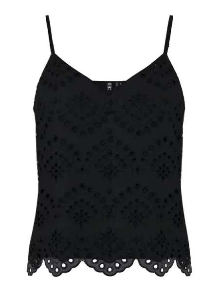 Pieces Топ Vilde чорний