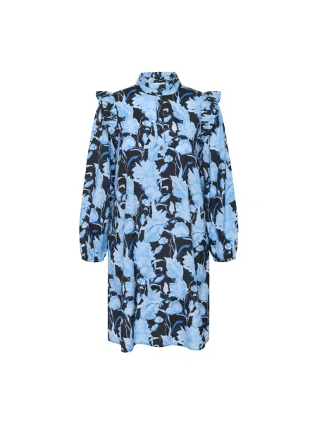 Sukienka koszulowa Kaffe Curve garniturowa