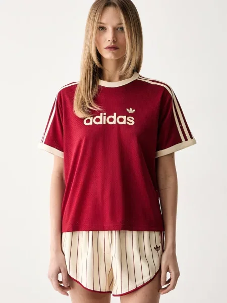 Adidas Originals kratka majica rdeča