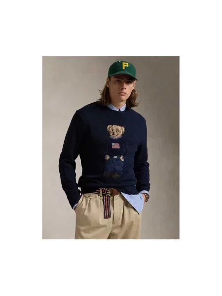 Sweter Polo Ralph Lauren niebieski
