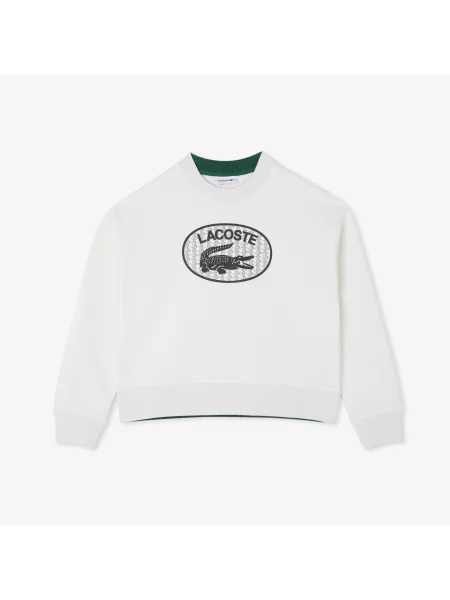 Lacoste Bluza Lacoste biała