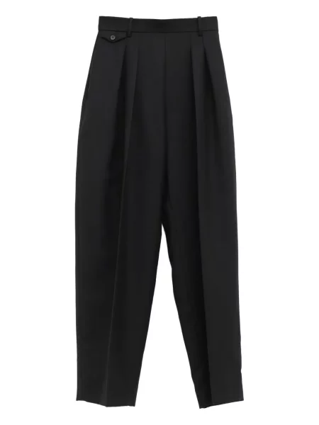 Pantaloni Khaite plisate negru