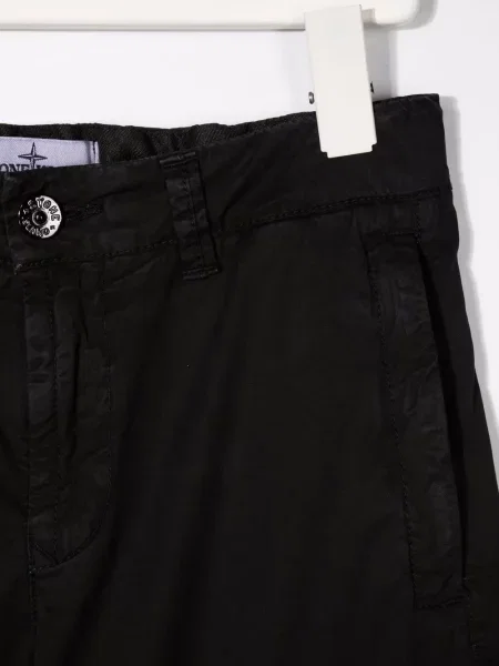 Szorty cargo dziecięce Stone Island czarne