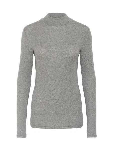 Kaffe Tricou Iben amestecat gri