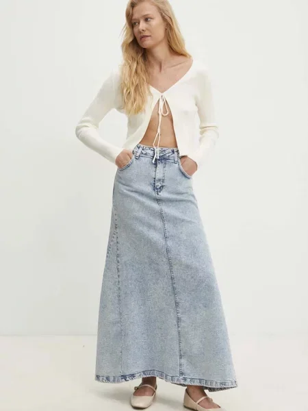 Jeans krilo Answear Lab modra