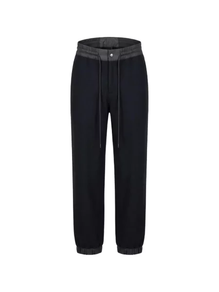 Pantaloni Sacai alergare cu cordon negru