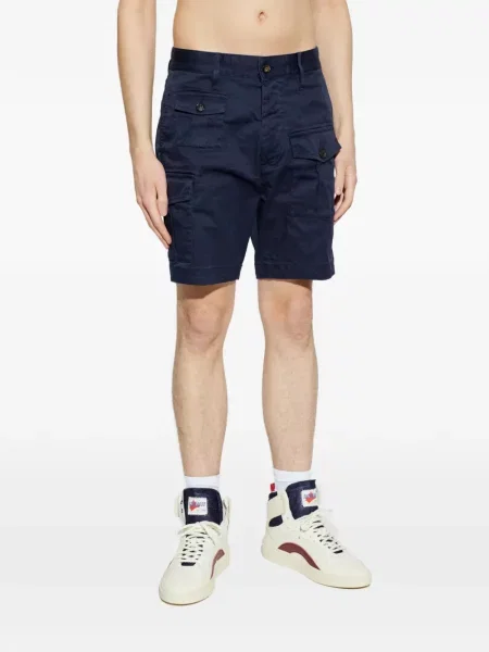 Pantaloni scurți cargo Dsquared2 albastru