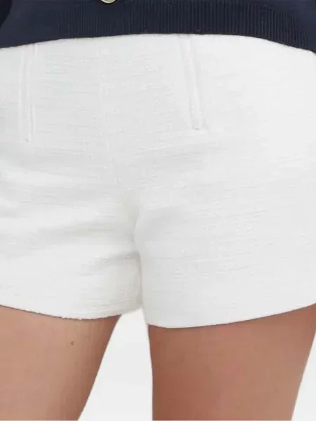 Pantaloni scurți Morgan alb