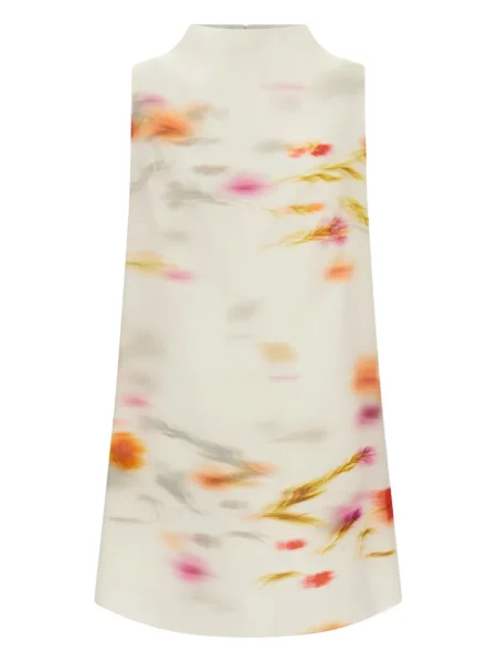 Rochie mini Ferragamo cu imagine de costum
