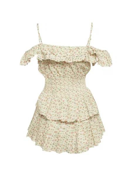 Rochie 424 cu model floral cu imagine