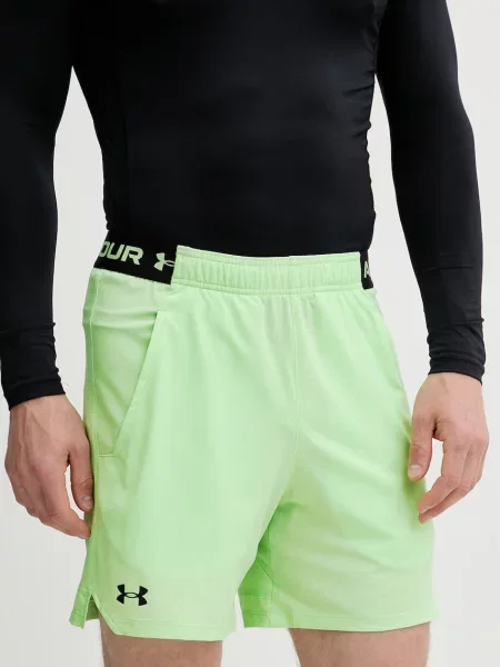 Under Armour szorty sportowe Vanish Woven zielone