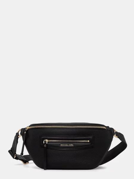 Geantă Michael Michael Kors din piele negru