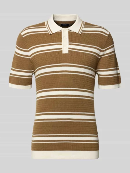 Koszulka polo o kroju slim fit z efektem dzianiny Mcneal