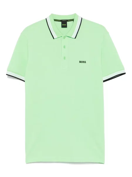 Tricou polo Boss verde