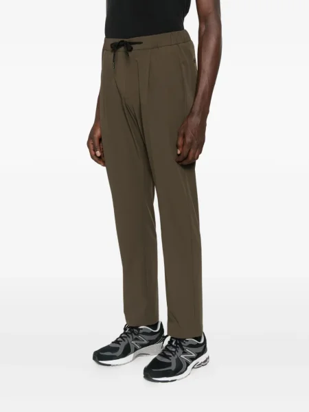 Pantaloni Herno plisate verde