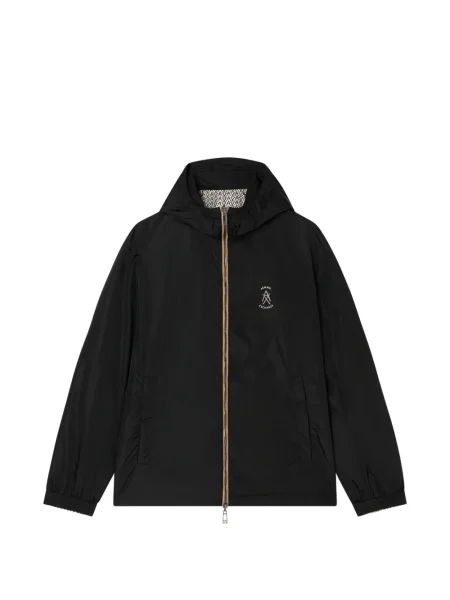 Geacă Armani Exchange cu glugă alb