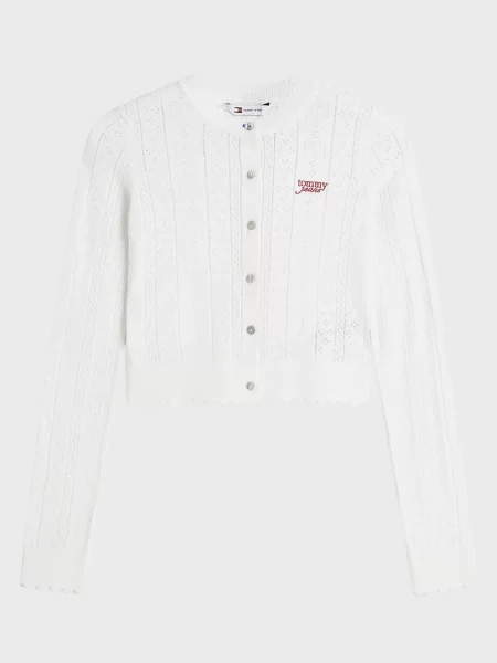 Кардиган Tommy Jeans белый