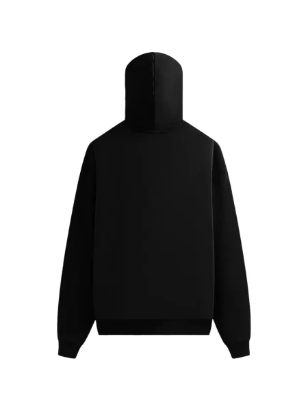 Hanorac cu glugă Kith negru