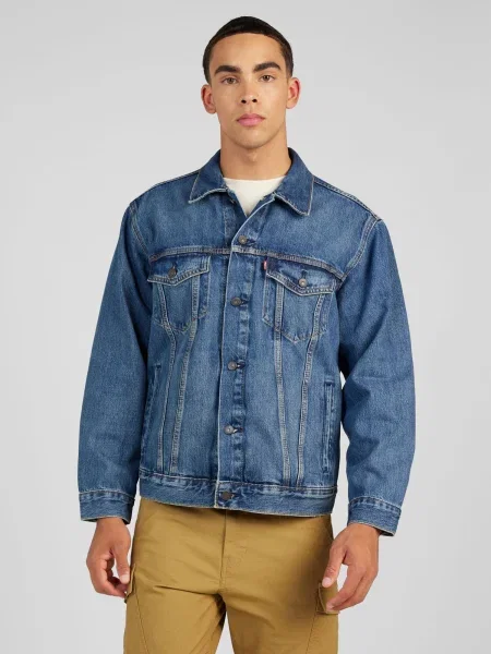 Rifľová bunda Levi's modrá