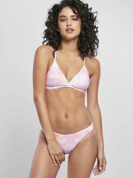 Bikini Urban Classics cu legături alb