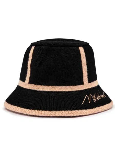 Moschino pălărie din lână negru