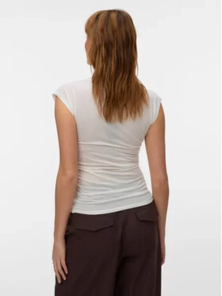Vero Moda Marškinėliai Avasarah balta